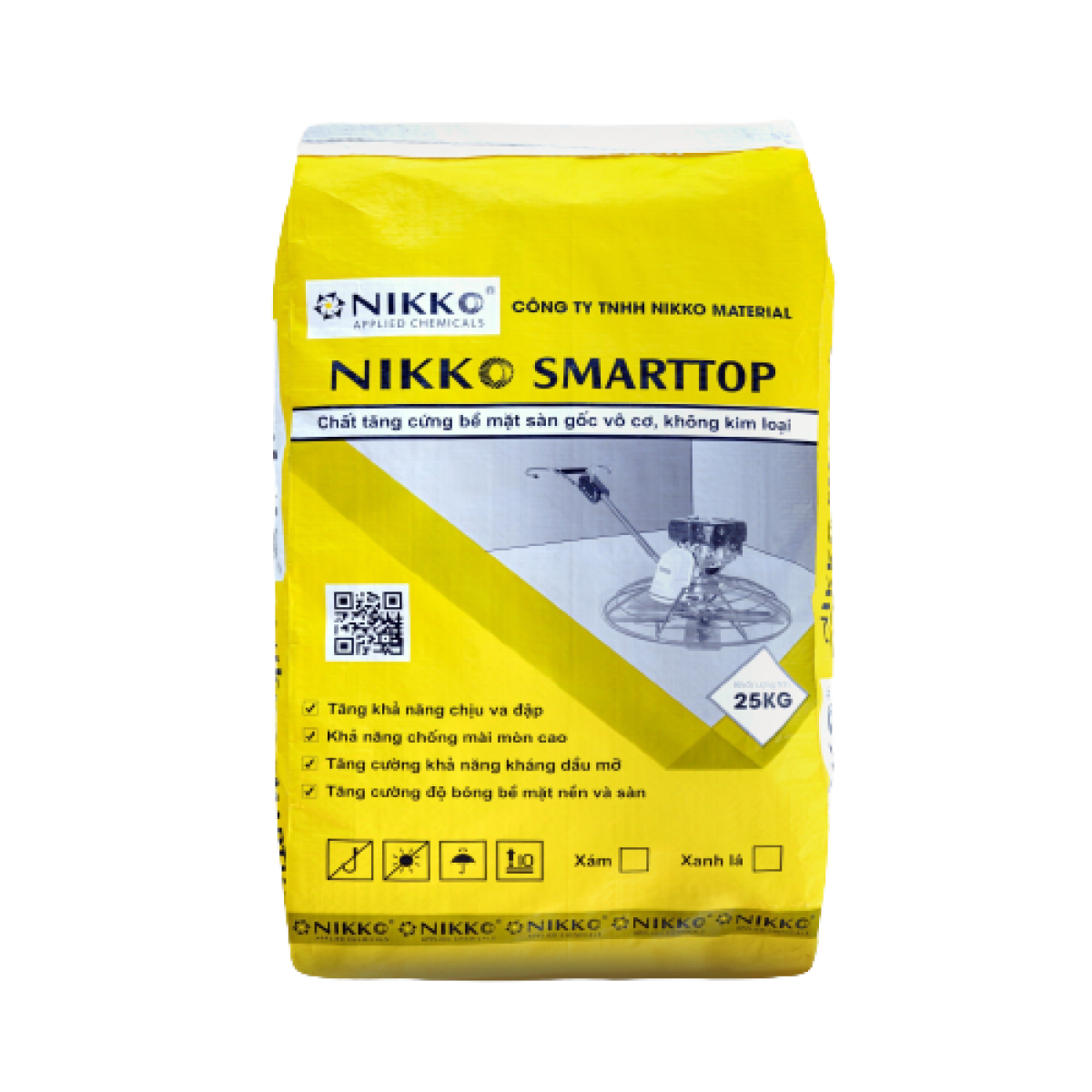 NIKKO SMARTTOP – Chất làm cứng sàn bê tông, dạng bột khô
