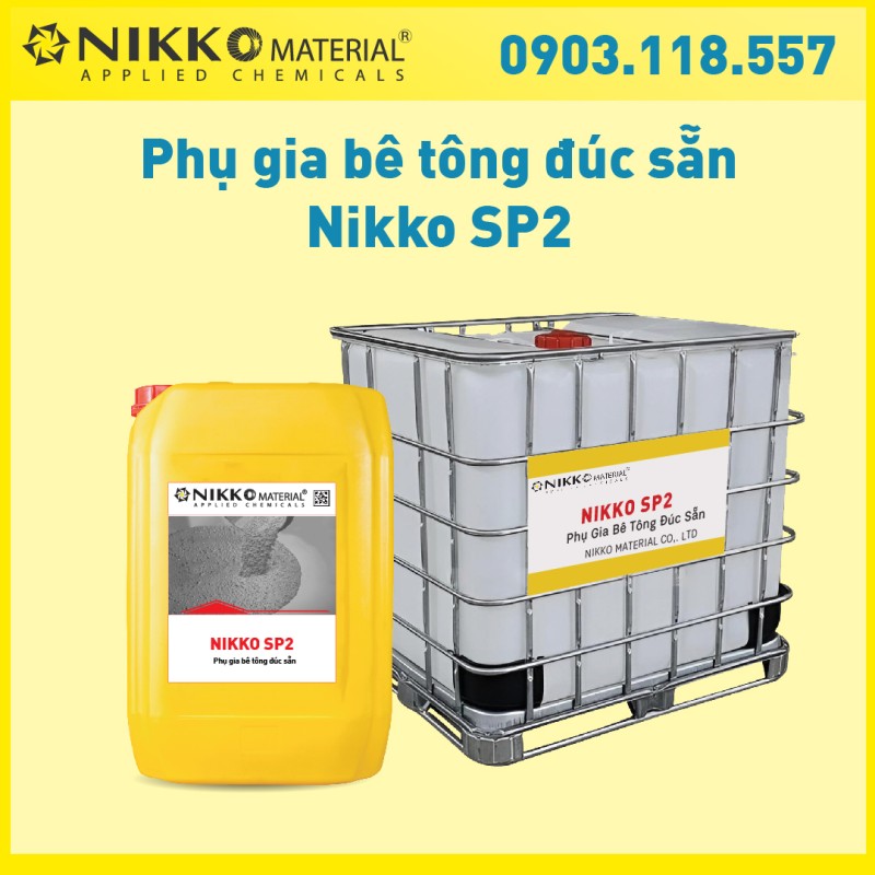 NIKKO SP2 - Phụ gia bê tông đúc sẵn