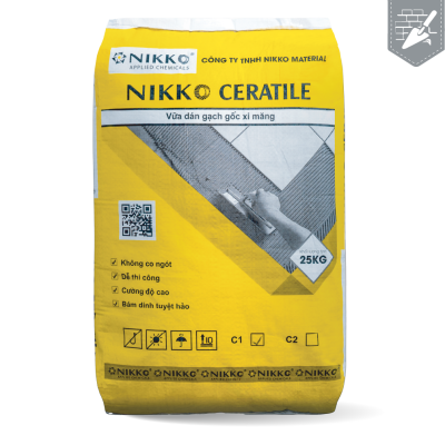 NIKKO CERATILE C1 – Vữa dán gạch gốc xi măng