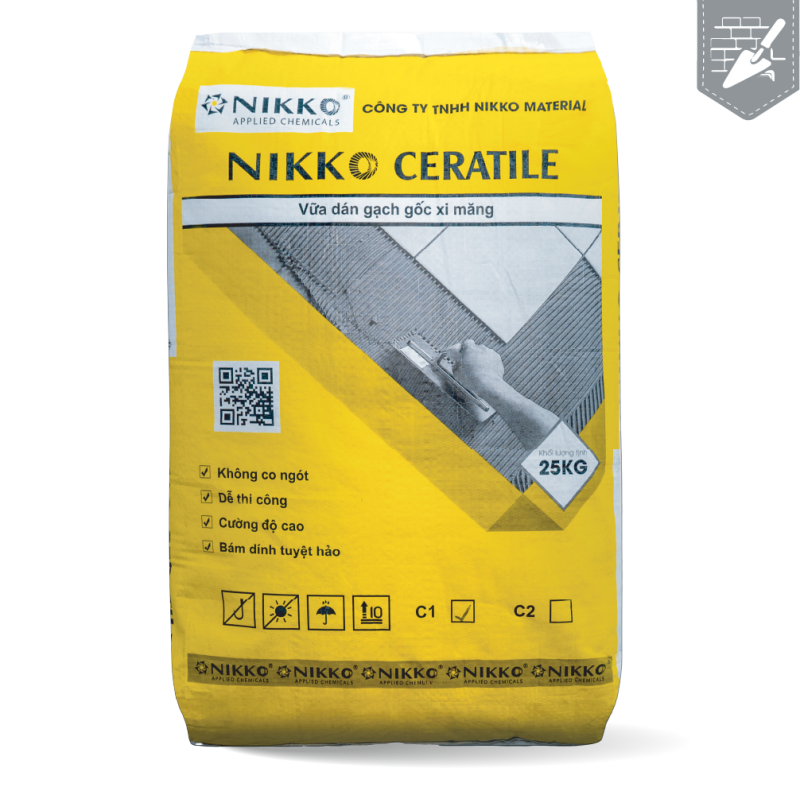 NIKKO CERATILE C1 – Vữa dán gạch gốc xi măng