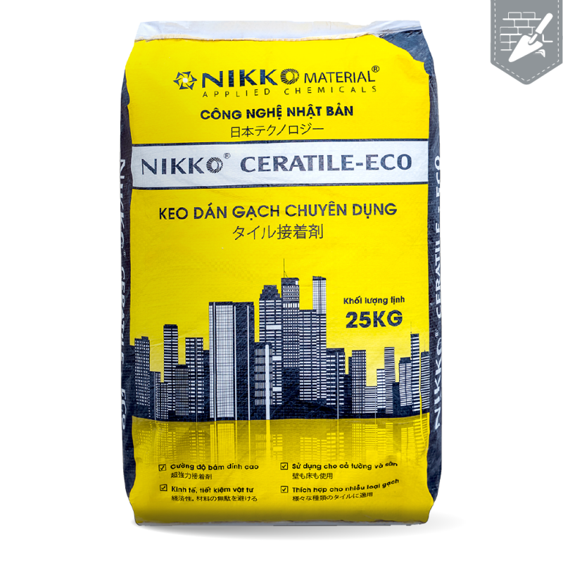 NIKKO CERATILE ECO – Vữa dán gạch gốc xi măng.