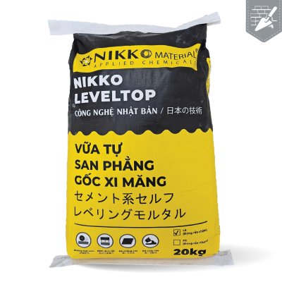 NIKKO LEVELTOP - Vữa tự san phẳng gốc xi măng một thành phần